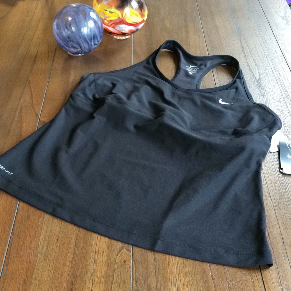 NWT Nike Plus Size Medium Impact Racerback Tank - Picture 4 of 8